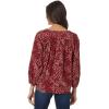 imageToadampampCo Manzana Long Sleeve Peasant TopBerry Floral Print