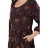 imageToadampampCo Manzana Tiered Long Sleeve DressCarob Floral Print