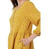 imageToadampampCo Manzana Tiered Long Sleeve DressPike Ditsy Print