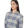 imageToadampampCo ReForm Flannel LS Shirt  WomensBasalt Lg Scale