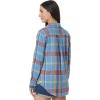 imageToadampampCo ReForm Flannel LS Shirt  WomensWild Ginger Lg Plaid