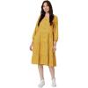 imageToadampampCo Manzana Tiered Long Sleeve DressPike Ditsy Print