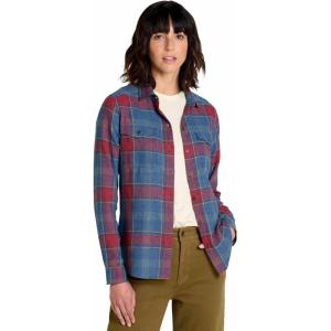 imageToadampampCo ReForm Flannel LS Shirt  WomensGarnet