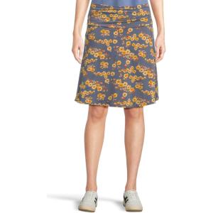 imageToadampampCo Chaka Skirt  WomensBlue Shadow Daisy Print