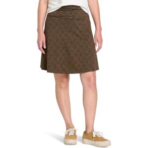 imageToadampampCo Chaka Skirt  WomensFir Woodblock Print