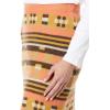 imageHeartfelt Sweater SkirtPapaya Geo Stripe