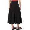 imageToadampampCo Marigold Tiered Midi SkirtBlack