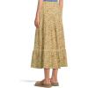 imageToadampampCo Marigold Tiered Midi SkirtCinnamon Ditsy Print