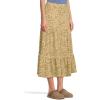 imageToadampampCo Marigold Tiered Midi SkirtCinnamon Ditsy Print