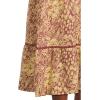 imageToadampampCo Marigold Tiered Midi SkirtPurple Agate Garden Print