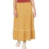 Gold Ditsy Print
