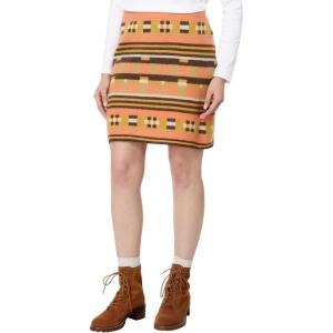 imageHeartfelt Sweater SkirtPapaya Geo Stripe