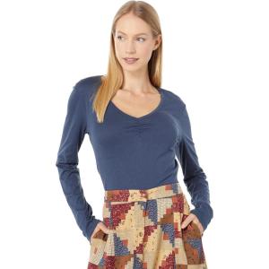 imageToadampampCo Rose Long Sleeve TeeTrue Navy