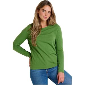 imageToadampampCo Primo LS Crew  WomensArtichoke