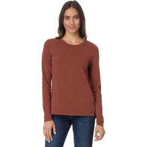 imageToadampampCo Primo LS Crew  WomensCinnamon
