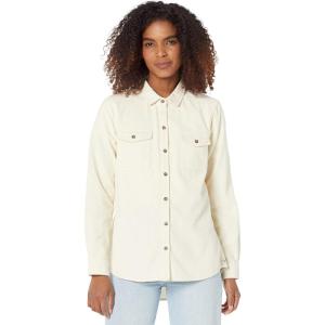 imageToadampampCo Scouter Cord LS Shirt  WomensAlmond