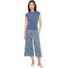 image:imageToadampCo Womens Chaka Culotte PantsPacific Blue Print