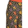 image:imageToadampCo Womens Chaka Wide Leg Crop PantsBlack Lily Print