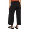 image:imageToadampCo Womens Chaka Wide Leg Crop PantsBlack Texture