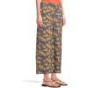 image:imageToadampCo Womens Chaka Wide Leg Crop PantsBlue Shadow Daisy Print