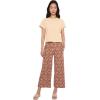 image:imageToadampCo Womens Chaka Wide Leg Crop PantsCopper Print