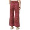 image:imageToadampCo Womens Chaka Wide Leg Crop PantsViolet Leaf Print