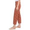 image:imageToadampCo Womens Earthworks Wide Leg Crop PantsCopper Print
