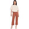 image:imageToadampCo Womens Earthworks Wide Leg Crop PantsCopper Print