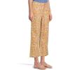 image:imageToadampCo Womens Earthworks Wide Leg Crop PantsStraw Ditsy Print