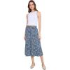 image:imageToadampCo Womens Sunkissed Tiered Midi SkirtCanal Print