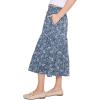 image:imageToadampCo Womens Sunkissed Tiered Midi SkirtCanal Print