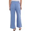 image:imageToadampCo Womens Taj Hemp Wide Leg PantsBlue Jay Railroad Stripe