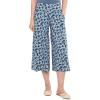 image:imageToadampCo Womens Chaka Culotte PantsPacific Blue Print