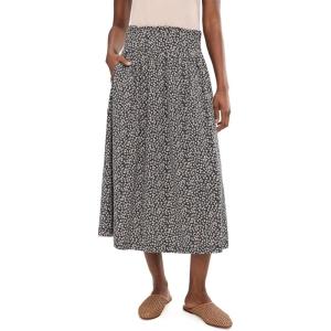 image:imageToadampCo Womens Chaka Midi SkirtSalt Ditsy Print