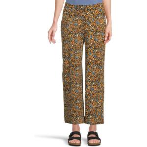 image:imageToadampCo Womens Chaka Wide Leg Crop PantsBlack Ditsy Print