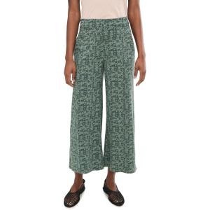 image:imageToadampCo Womens Chaka Wide Leg Crop PantsCilantro Print
