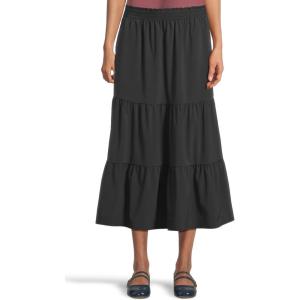 image:imageToadampCo Womens Sunkissed Tiered Midi SkirtBlack