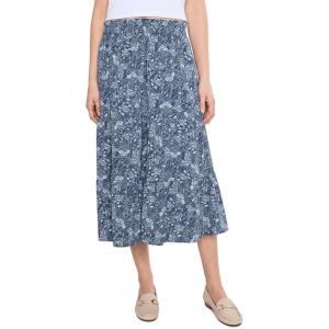 image:imageToadampCo Womens Sunkissed Tiered Midi SkirtCanal Print