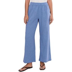 image:imageToadampCo Womens Taj Hemp Wide Leg PantsBlue Jay Railroad Stripe