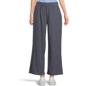 image:imageToadampCo Womens Taj Hemp Wide Leg PantsTrue Navy