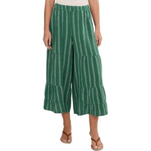 image:imageToadampCo Womens Tate Double Weave Palazzo PantsPalm Pattern