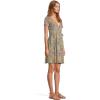 image:imageToadampCo Freesia Wrap Short Sleeve DressNorth Shore Lily Print