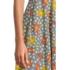 image:imageToadampCo Freesia Wrap Short Sleeve DressNorth Shore Lily Print