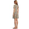 image:imageToadampCo Freesia Wrap Short Sleeve DressNorth Shore Lily Print