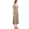 image:imageToadampCo Rose Midi Short Sleeve DressNorth Shore Lily Print