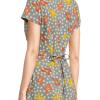 image:imageToadampCo Rose Midi Short Sleeve DressNorth Shore Lily Print