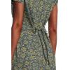 image:imageToadampCo Rose Midi Short Sleeve DressTrue Navy Retro Print