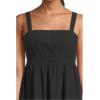 image:imageToadampCo Taj Hemp Tiered Midi Sleeveless DressBlack