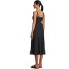 image:imageToadampCo Taj Hemp Tiered Midi Sleeveless DressBlack