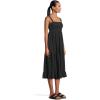 image:imageToadampCo Taj Hemp Tiered Midi Sleeveless DressBlack